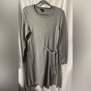 ❄️Talbots Tweed Side Tie Sweater Dress